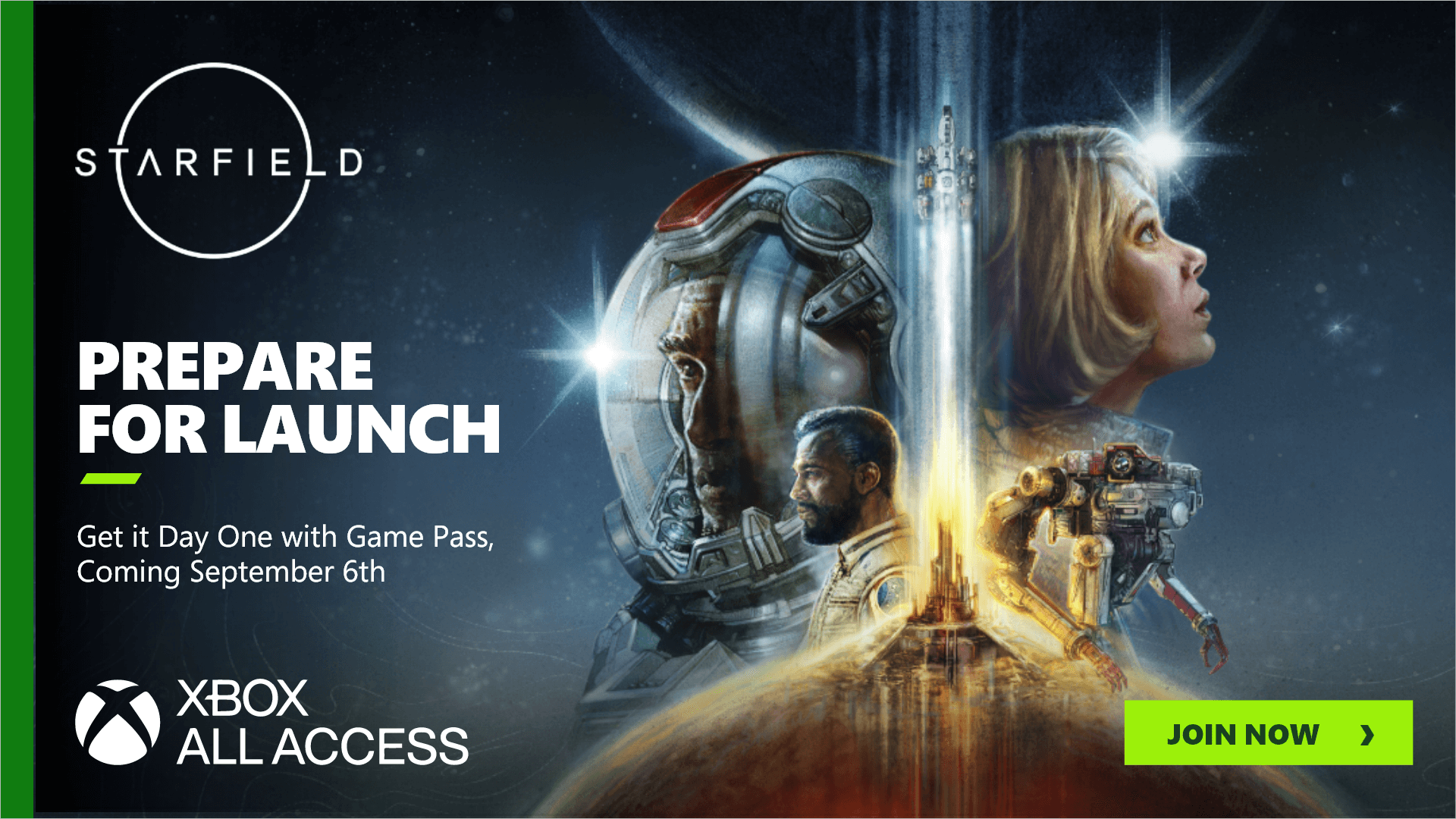 Ready For Launch! Starfield Is Now Available On Xbox Game Pass